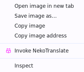Context Menu