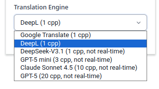 Translation Engines